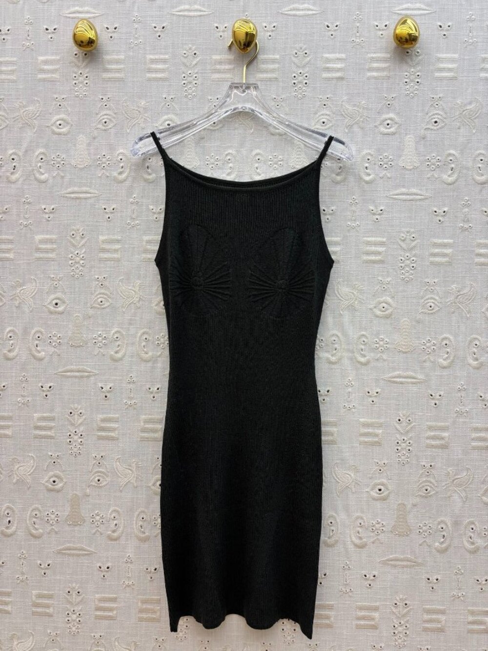 Schiaparelli knitted slip dress